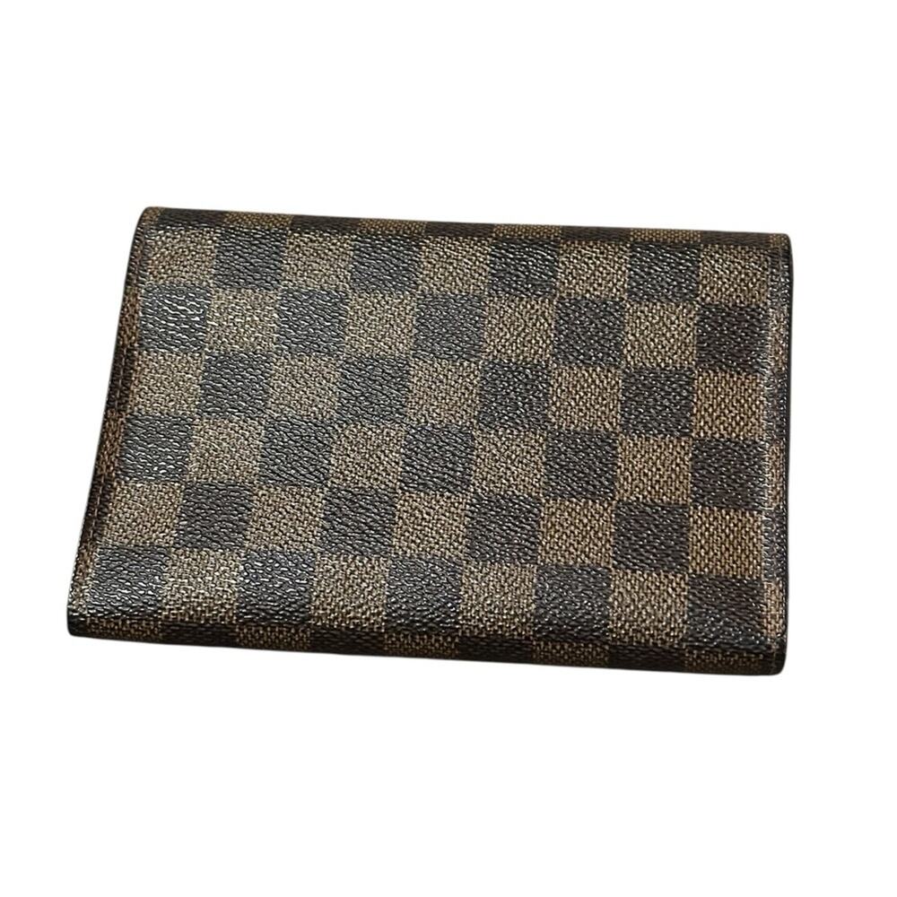 Louis Vuitton Damier Ebene Porte Tresor Etui Papier Wallet - Picture 5 of 9